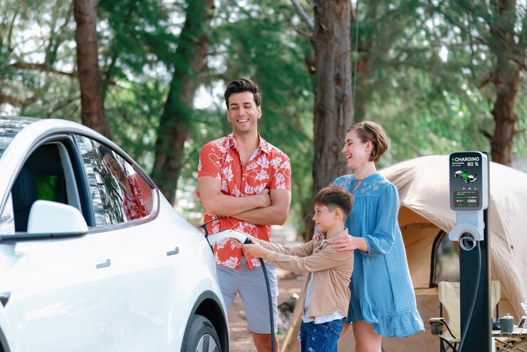 hereth insurance consulting - renters insurance overland park - EV charging stop