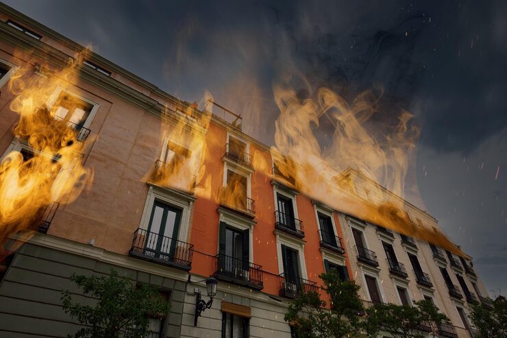 hereth insurance consulting - apartment fire insurance coverage - Highlight Fire Damage